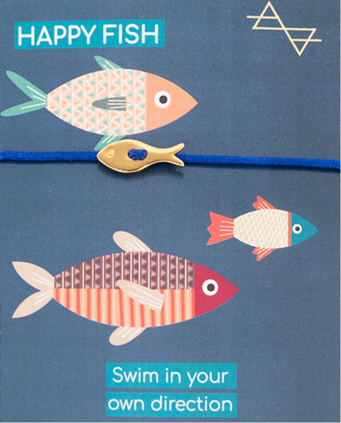 CHARM HAPPY FISH Βραχιόλια Χεριού