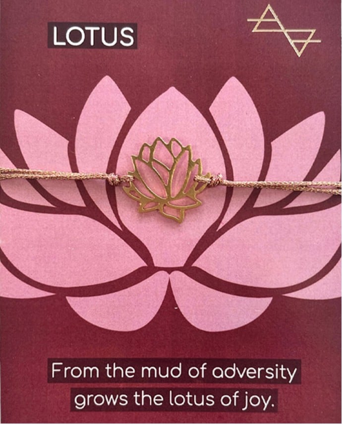 CHARM LOTUS Βραχιόλια Χεριού