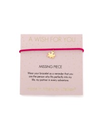 CHARM ΕΥΧΟΥΛΑ MISSING PIECE ΧΡΥΣΟ Ζευγάρια