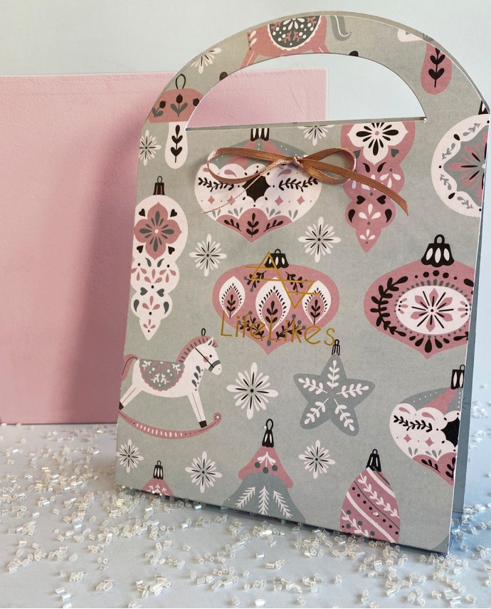 ΤΡΙΣΔΙΑΣΤΑΤΗ ΜΠΑΛΑ BABY'S 1ST CHRISTMAS Γούρια