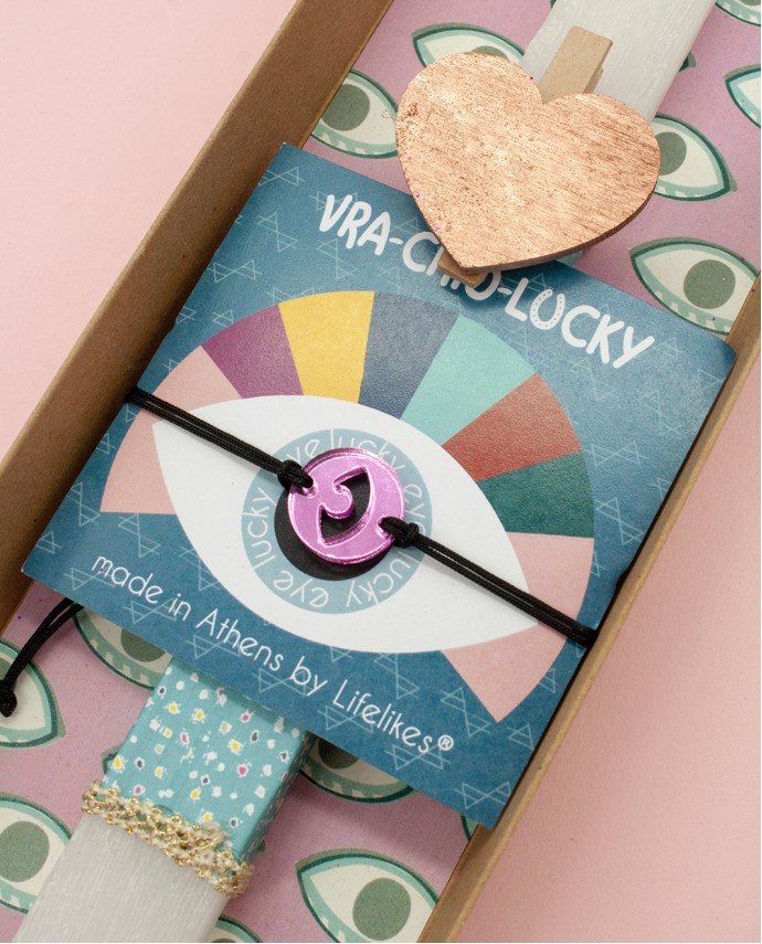 ΛΑΜΠΑΔΑ LUCKY EYE ΚΟΥΤΙ Λαμπάδες