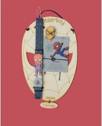 Λαμπάδα Spiderboy Κάδρο Σχέδιο