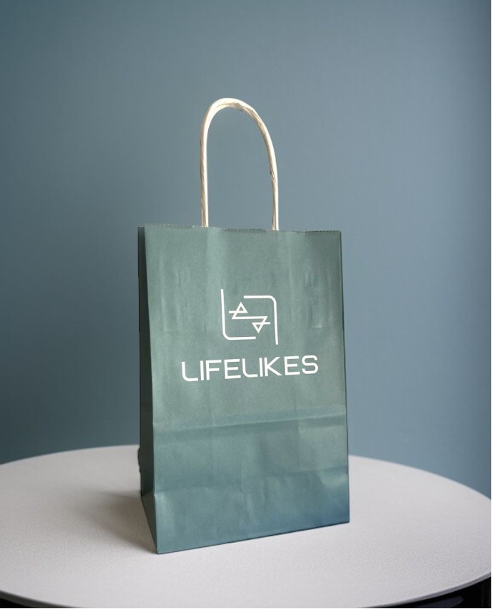 ΤΣΑΝΤΑ LIFELIKES ΠΡΑΣΙΝΗ ΜΙΚΡΗ 18*22 cm Δώρα