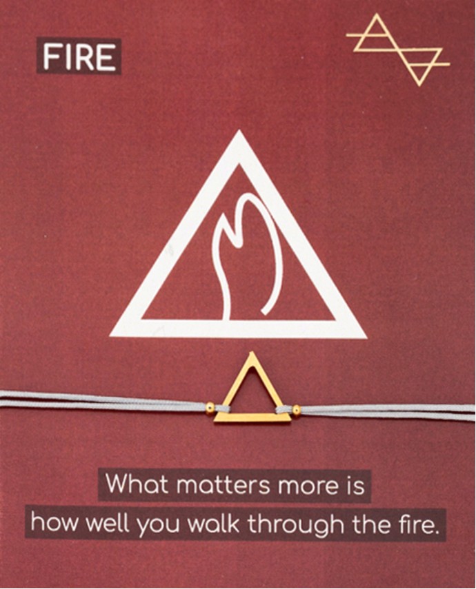 CHARM FIRE ΧΡΥΣΟ ΓΚΡΙ Άντρας