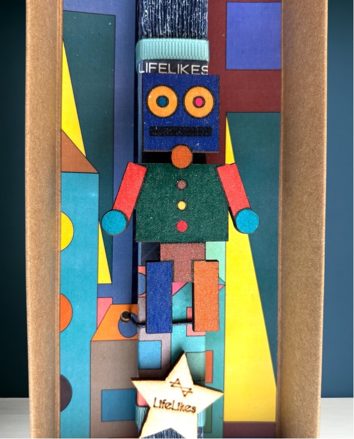 ΛΑΜΠΑΔΑ THE ROBOT Σχέδιο