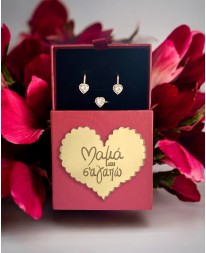 Mother's Box Σετ Κοσμημάτων Exclusive Hearts Χρυσό Δώρα