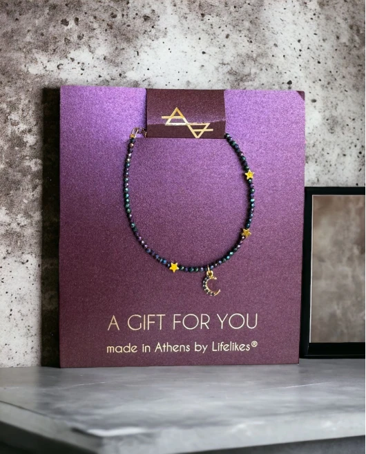 A GIFT FOR YOU - ΦΕΓΓΑΡΙ ΜΕ ΖΙΡΓΚΟΝ ΒΡΑΧΙΟΛΙ 