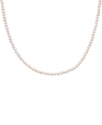 ΚΟΛΙΕ WHITE PEARL S ΧΡΥΣΟ ΛΕΥΚΟ Κοσμήματα