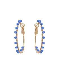 ΣΚΟΥΛΑΡΙΚΙΑ LULAKI DOTS HOOPS M ΧΡΥΣΟ Σκουλαρίκια