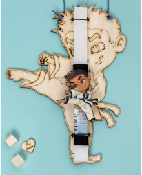 ΛΑΜΠΑΔΑ KARATE KID Λαμπάδες