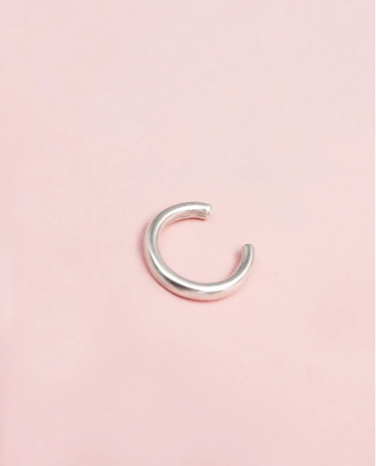 ΣΚΟΥΛΑΡΙΚΙ EAR CUFF MINIMAL ΑΣΗΜΙ Σκουλαρίκια