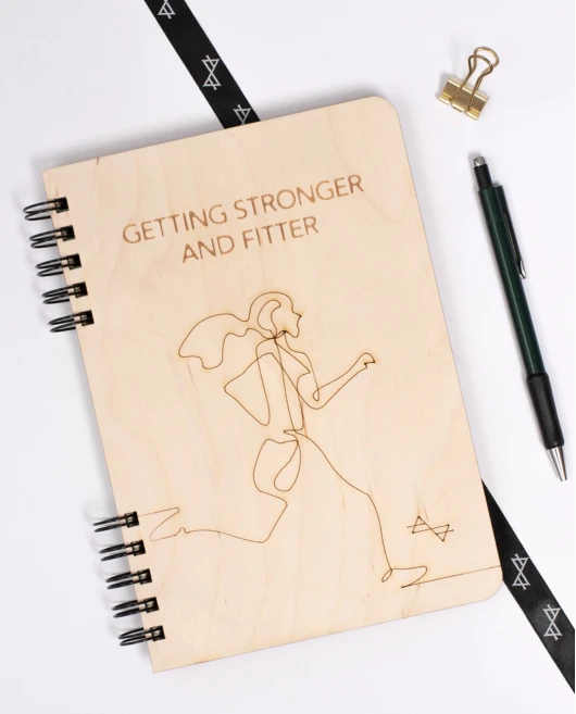 ΞΥΛΙΝΗ ΑΤΖΕΝΤΑ GETTING STRONGER AND FITTER Σπίτι & Γραφείο
