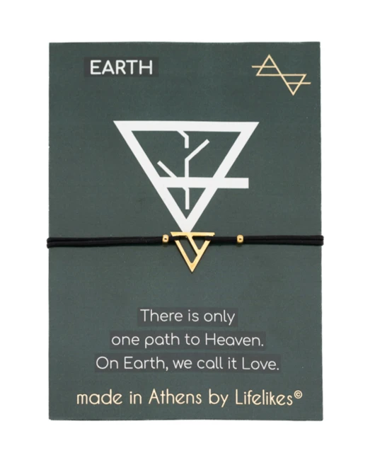 CHARM EARTH ΧΡΥΣΟ ΜΑΥΡΟ Άντρας