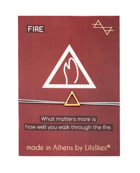 CHARM FIRE ΧΡΥΣΟ ΓΚΡΙ Άντρας