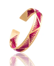 ΒΡΑΧΙΟΛΙ VENTALIA KEDIMA ΧΡΥΣΟ FUCHSIA Βραχιόλια Χεριού