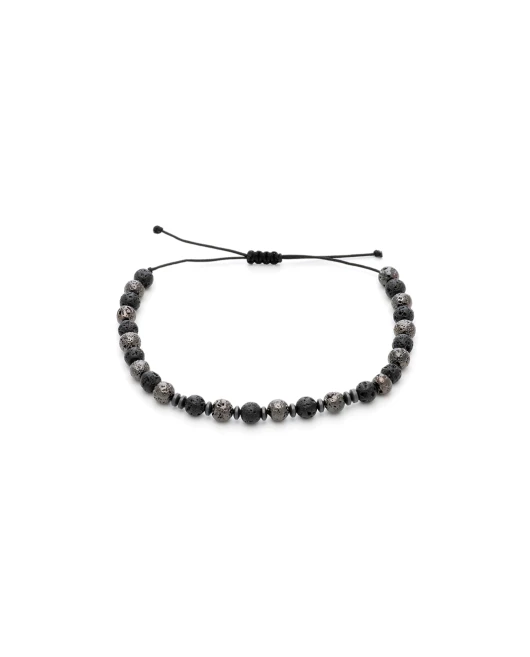ΑΝΔΡΙΚΟ ΒΡΑΧΙΟΛΙ LAVA METAL & BLACK Ανδρικά