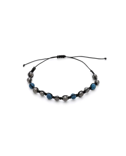 ΑΝΔΡΙΚΟ ΒΡΑΧΙΟΛΙ LAVA METAL & BLUE Ανδρικά