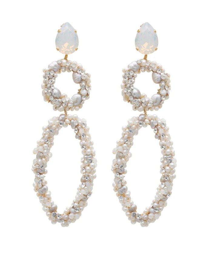 ΣΚΟΥΛΑΡΙΚΙΑ THE DIAMOND PEARL CHANDELIER Γάμος