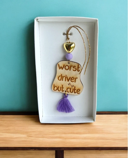 Αξεσουάρ Αυτοκινήτου Ξυλινο Worst Driver