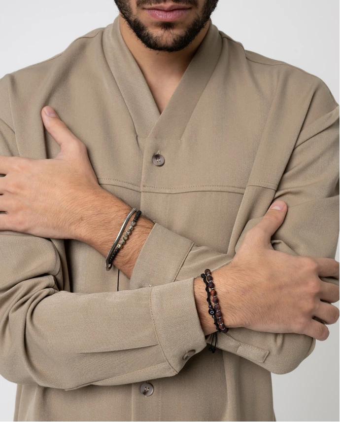 ΑΝΔΡΙΚΟ ΒΡΑΧΙΟΛΙ  RED TIGER EYE Ανδρικά