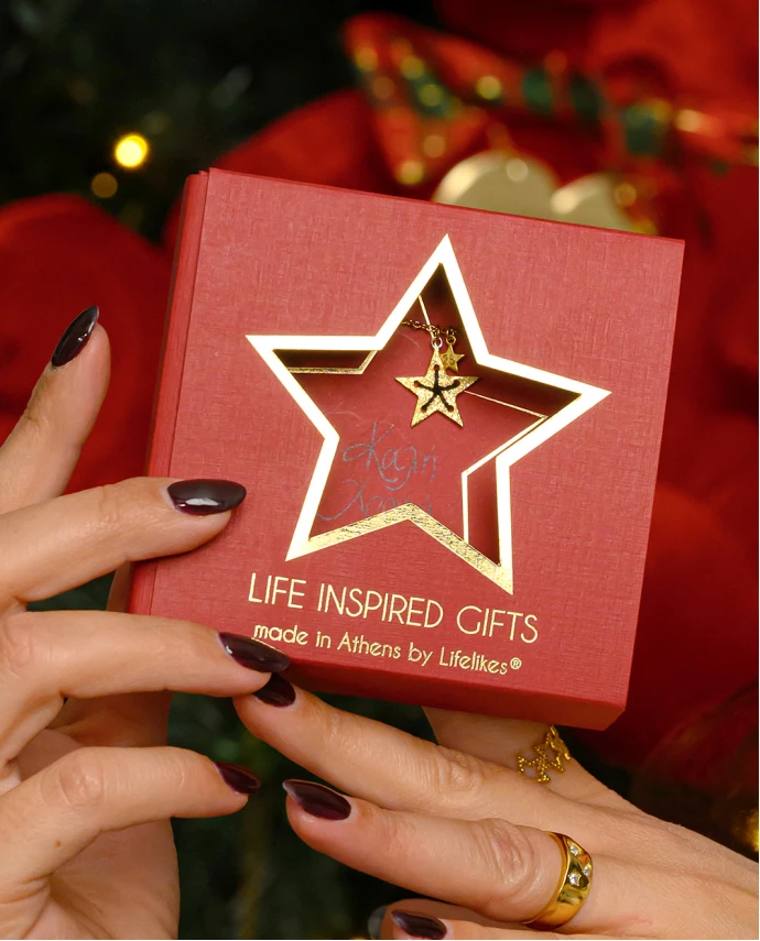 GIFT BOX ΚΟΛΙΕ ΑΣΤΕΡΑΚΙ ΚΕΝΤΗΜΑ 25 ΜΑΥΡΟ Γούρια