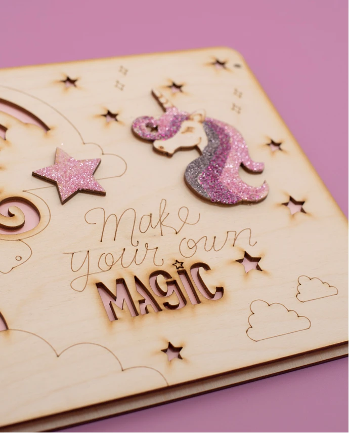 ΒΙΒΛΙΟ ΕΥΧΩΝ ΒΑΠΤΙΣΗΣ ΜΟΝΟΚΕΡΟΣ MAGIC Βάπτιση