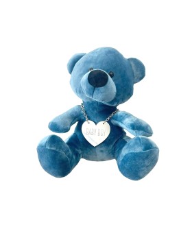 Βελούδινος Αρκούδος Beary “Baby Boy” - Small 23cm