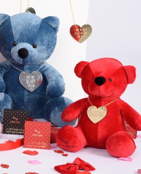 Βελούδινος Αρκούδος Beary με δική σου φράση - Small 23cm. Teddy Bear Λούτρινο Αρκουδάκι