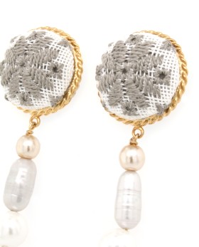 Σκουλαρίκια Aphroditi Pearl
