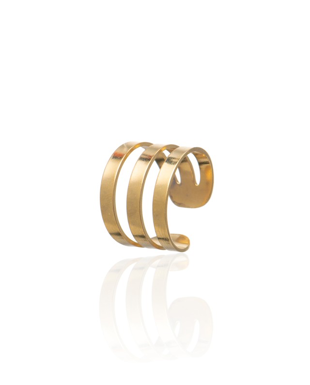 Δαχτυλίδι Linear Χρυσό