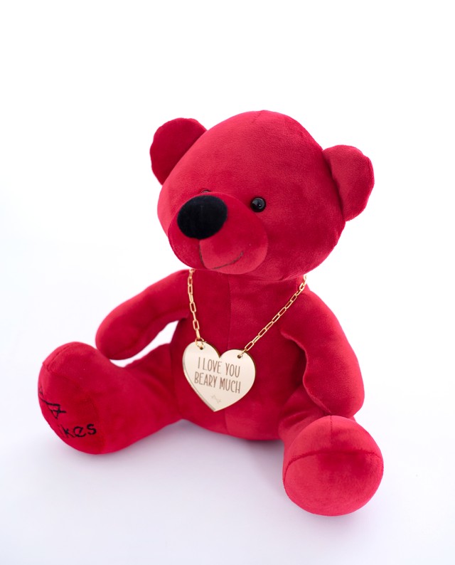 Βελούδινος Αρκούδος Beary “I Love you Beary Much” - Small 23cm