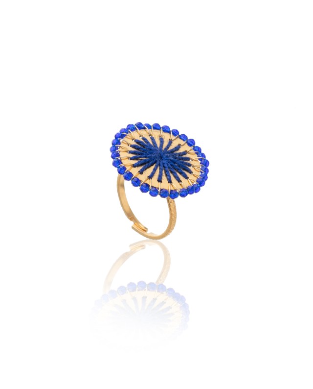 Δαχτυλίδι Ροζέτα - Μπλε Ηλεκτρίκ