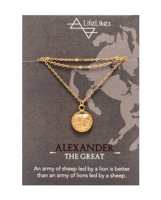 Charm Alexander Necklace Χρυσό