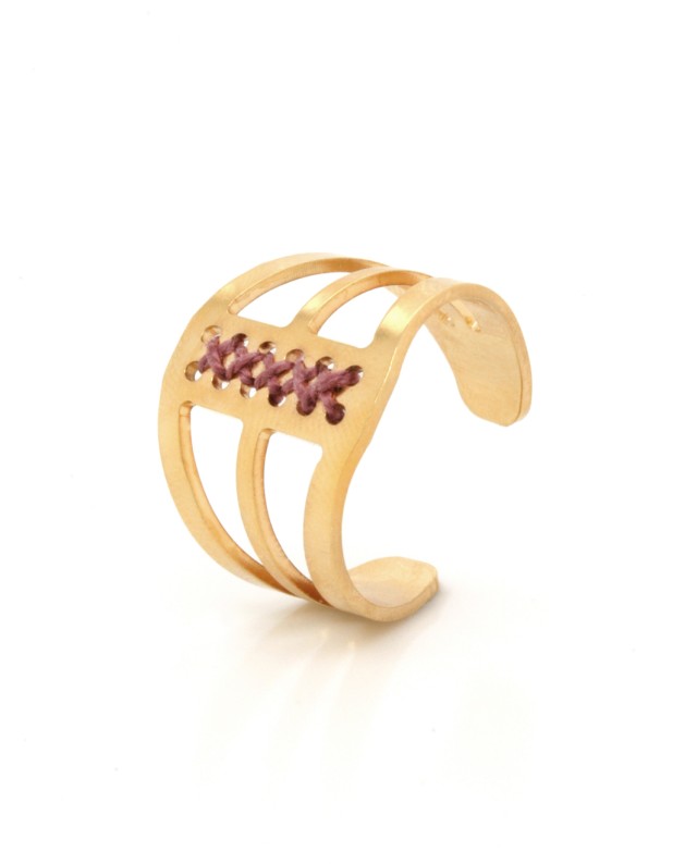 Δαχτυλίδι Pinelia Χρυσό Ροζ
