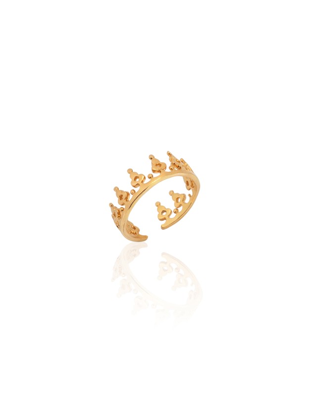 Δαχτυλίδι Crown Χρυσό
