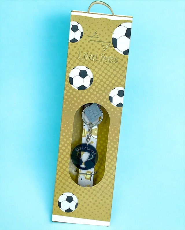 Λαμπάδα Ποδοσφαιρο σε κουτί Κίτρινο