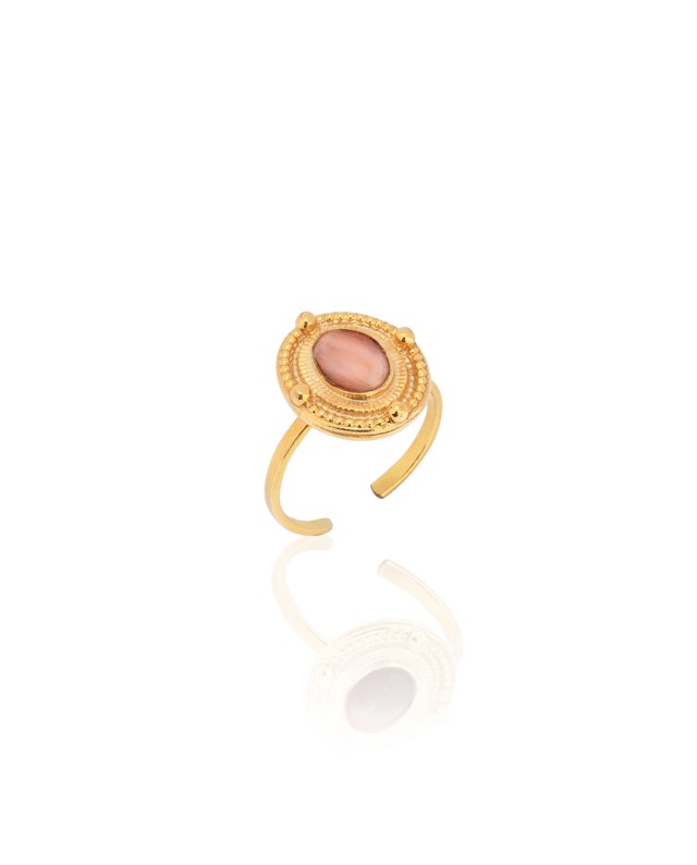 Δαχτυλίδι Mademoiselle Χρυσό Ροζ