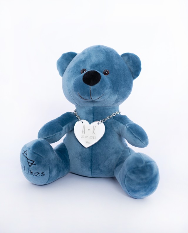 Βελούδινος Αρκούδος Beary με δική σου φράση - Small 23cm. Teddy Bear Λούτρινο Αρκουδάκι